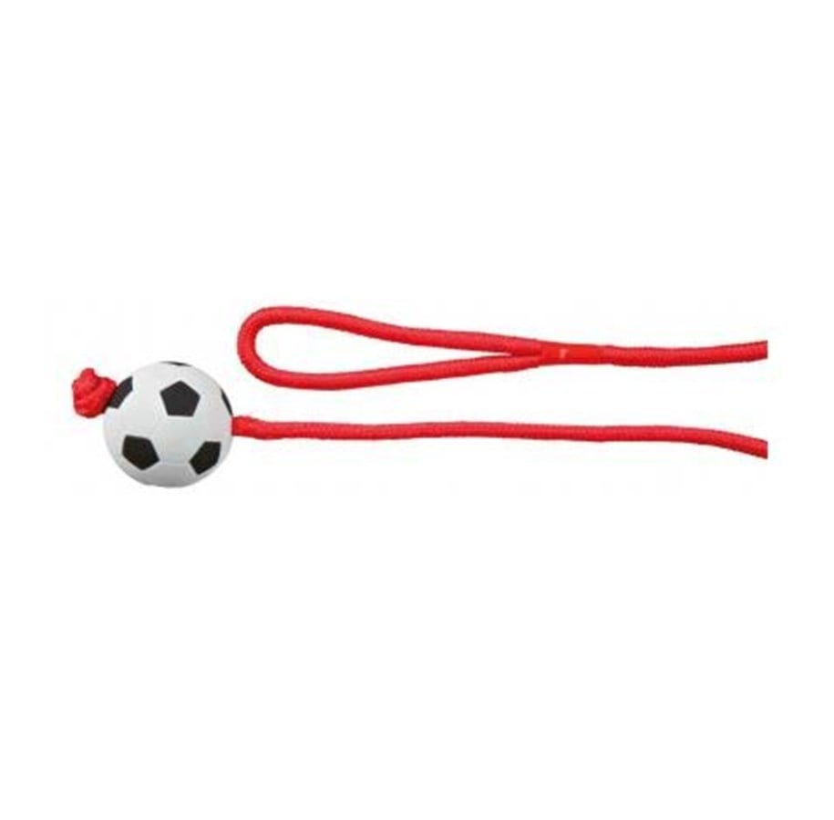 Hundar - Trixie Soccer Ball on a Rope ø 6 cm/1.00 m - TX3307