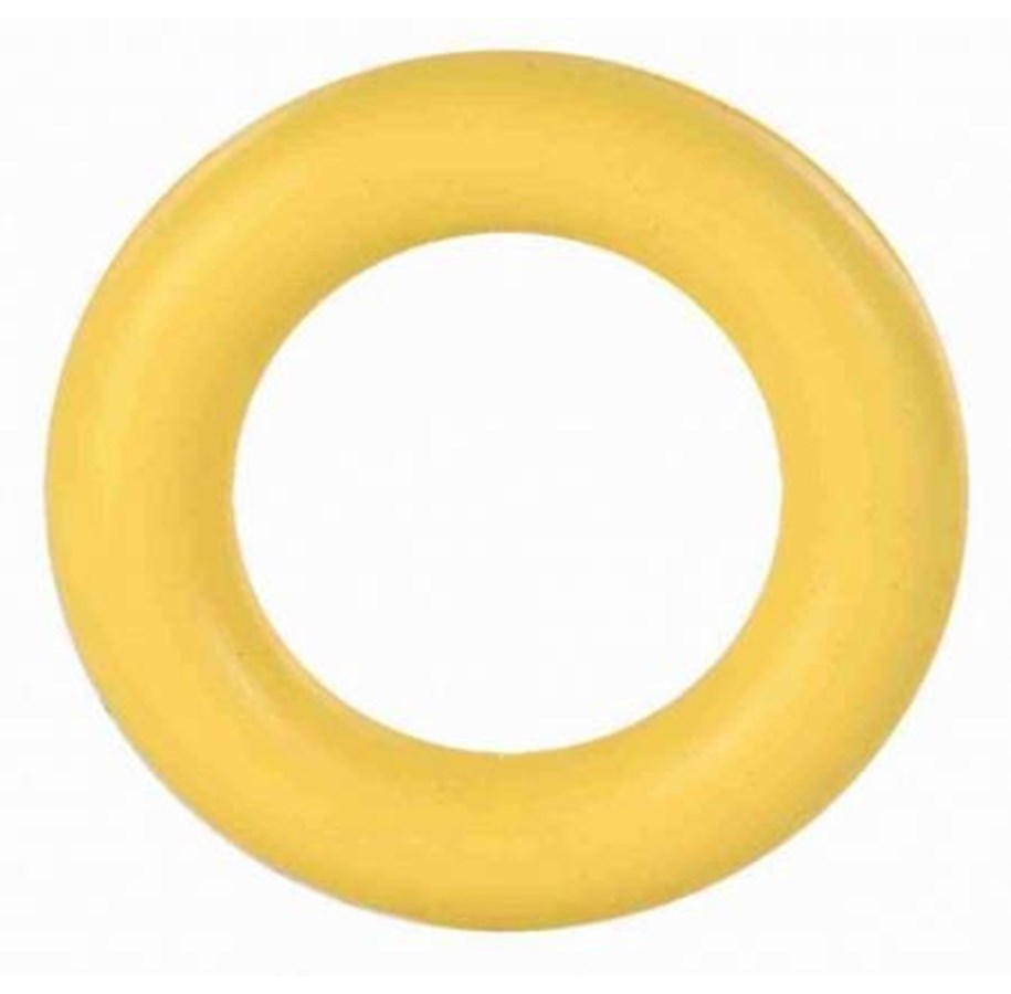 Hundar - Trixie Ring Dog Toy ø 9cm assorted colours - TX3320