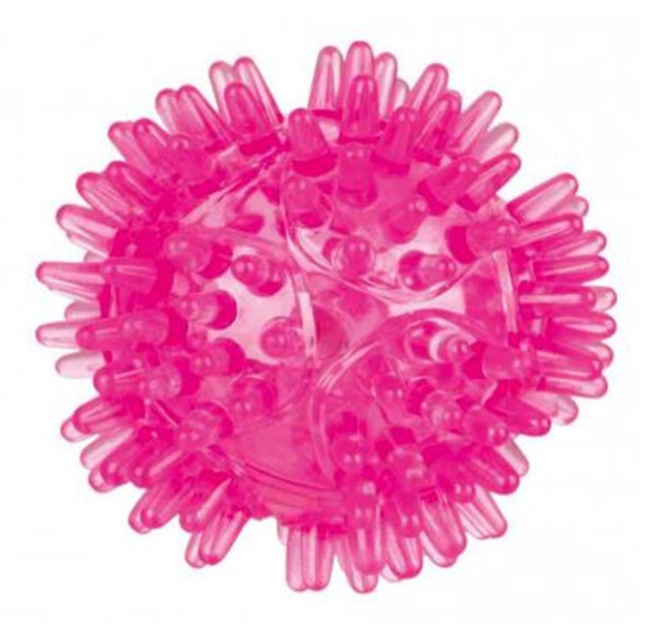 Hundar - Trixie Flashing Hedgehog Ball ø 5 cm assorted colours - TX33640