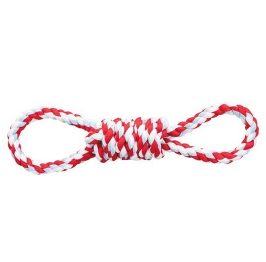 Hundar - Trixie Rope polyester 38 cm assorted colours - TX35718