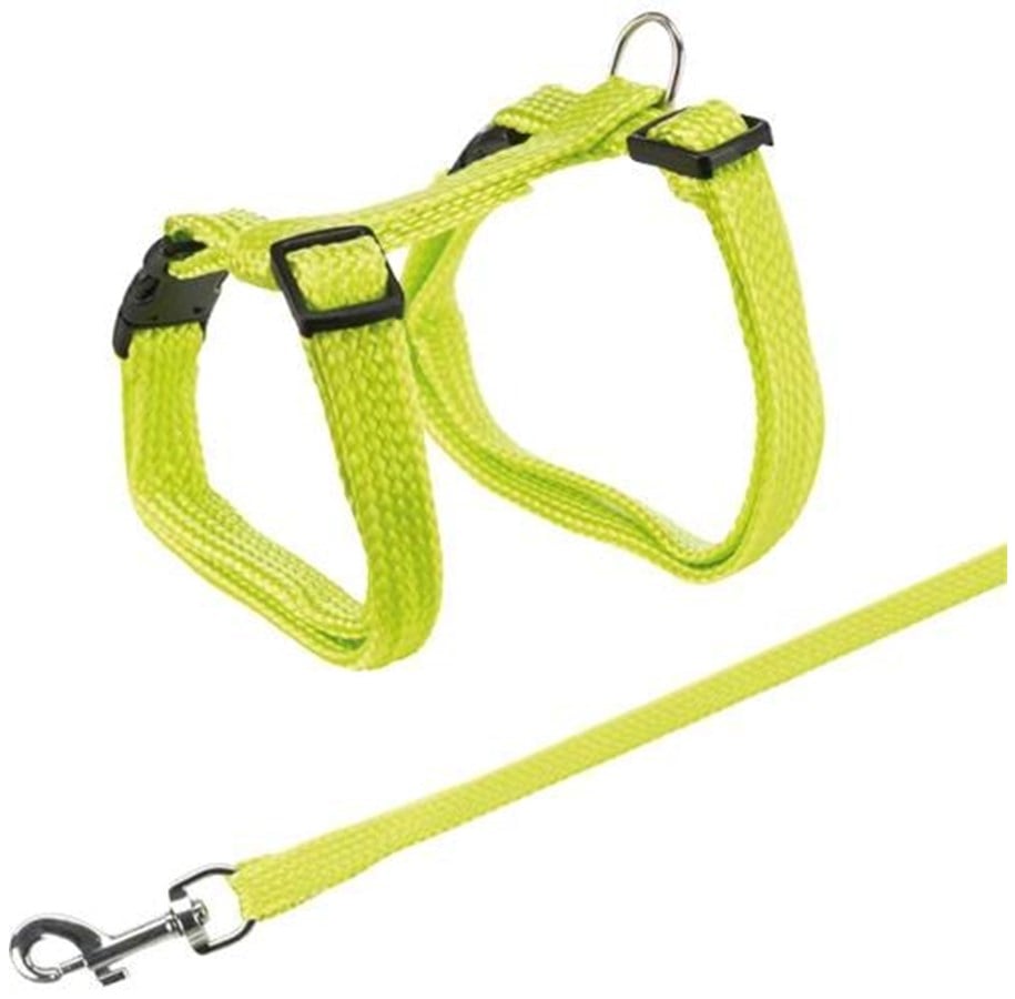 Katter - Trixie Cat Harness with Lead assorted colours - TX4185