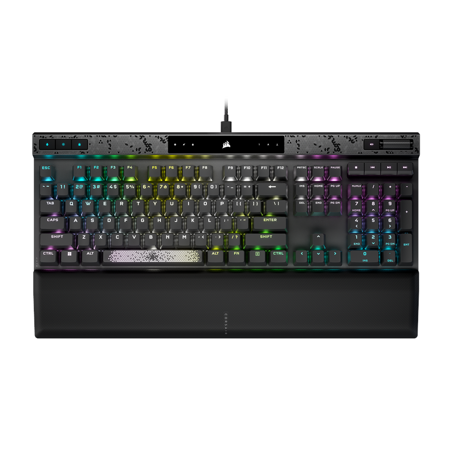 Tangentbord - Corsair K70 MAX - ND - Gaming Tangentbord - Nordisk - Svart - CH-910961G-ND