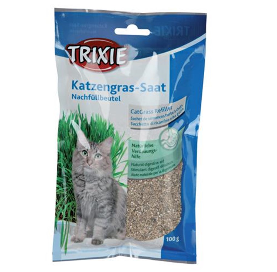 Katter - Trixie Soft Grass refill 100g - TX4233