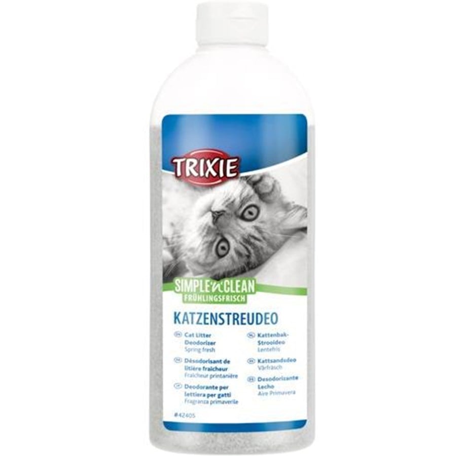 Katter - Trixie Simple'n'Clean Cat Litter Deodorizer spring fresh 750 ml - TX42405