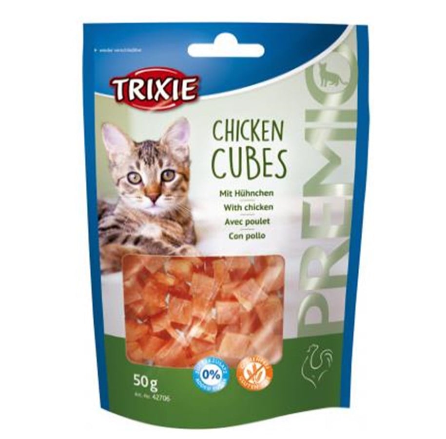 Katter - Trixie PREMIO Chicken Cubes 50g - TX42706