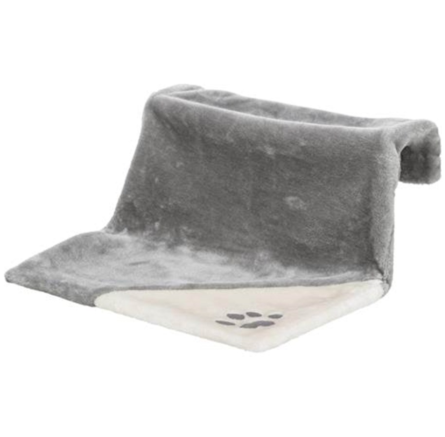 Katter - Trixie Radiator bed plush 45 × 24 × 31 cm grey/light grey - TX43207