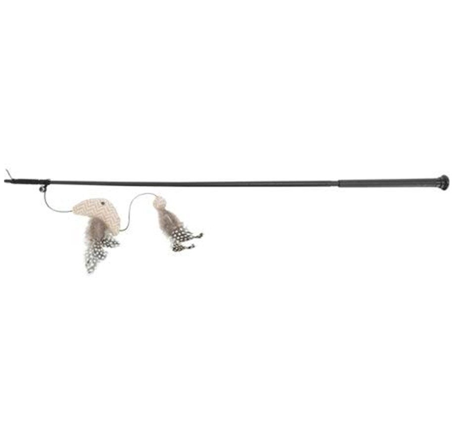 Katter - Trixie Playing Rod XXL with Fish 65 cm - TX45484