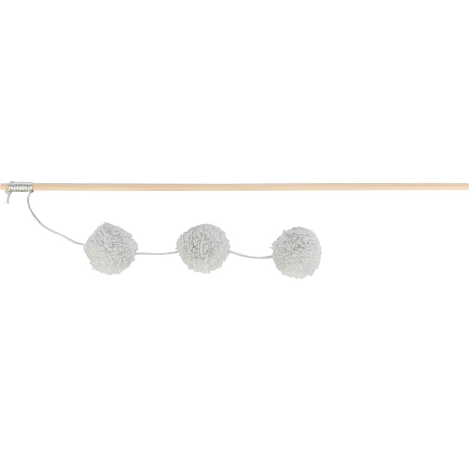 Katter - Trixie Kattmyntsinfuserat Lekspö med 3 Plyschbollar & Skallra 50cm - TX45739