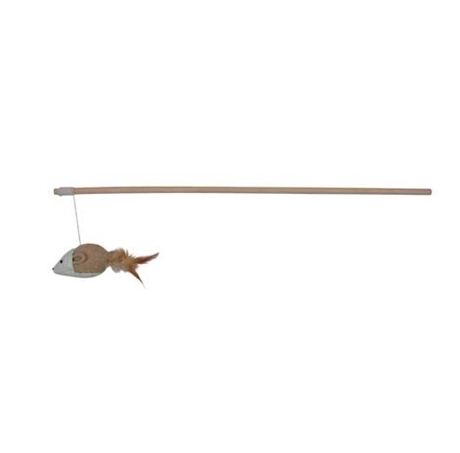 Katter - Trixie Playing Rod 50cm w/feathers - TX45804