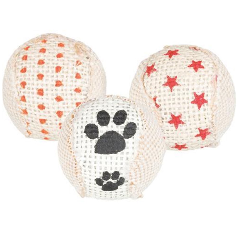 Katter - Trixie Set of Rattling Balls ø 5 cm 3pcs - TX45818