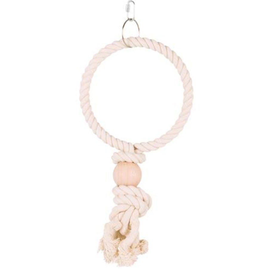 Fågelleksaker - Trixie Rope Ring ø19cm - TX5158