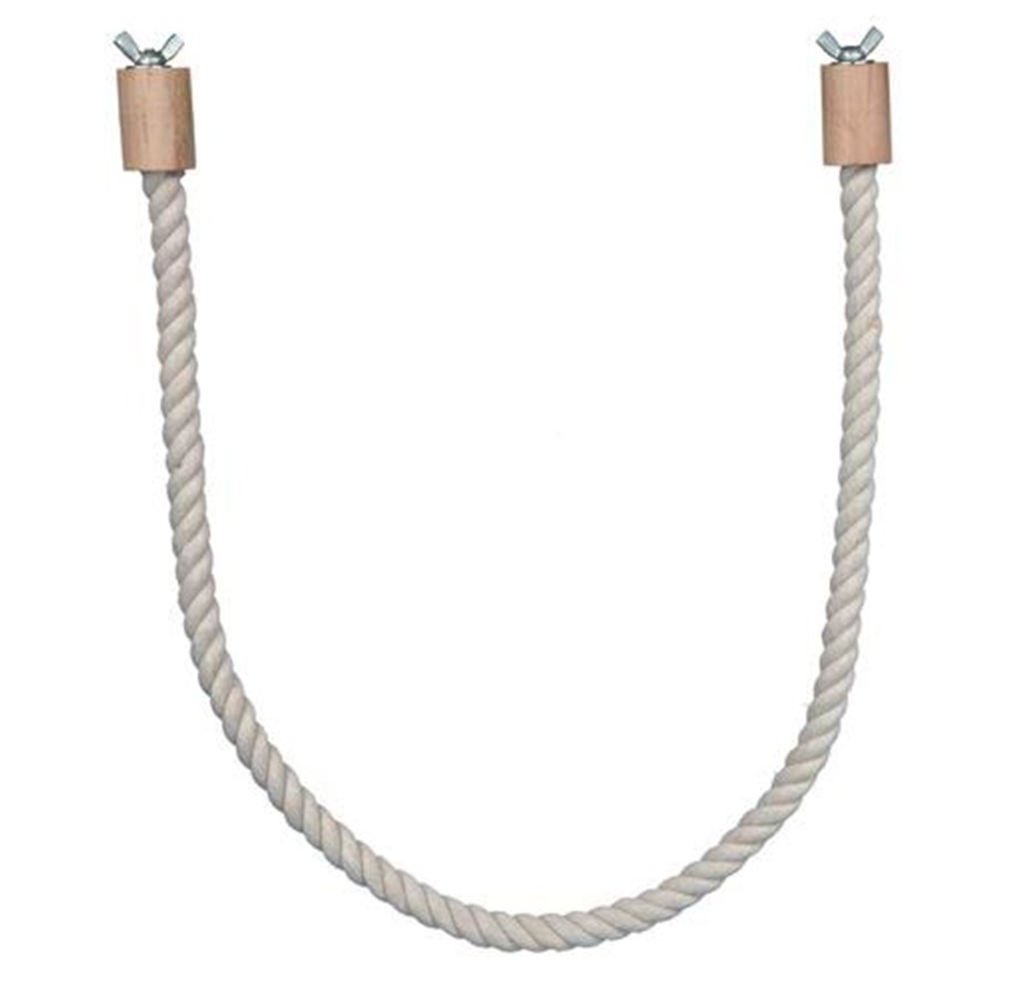 Sittplatser, gungor och lekställningar - Trixie Rope perch 66 cm/ø 14 mm - TX51632