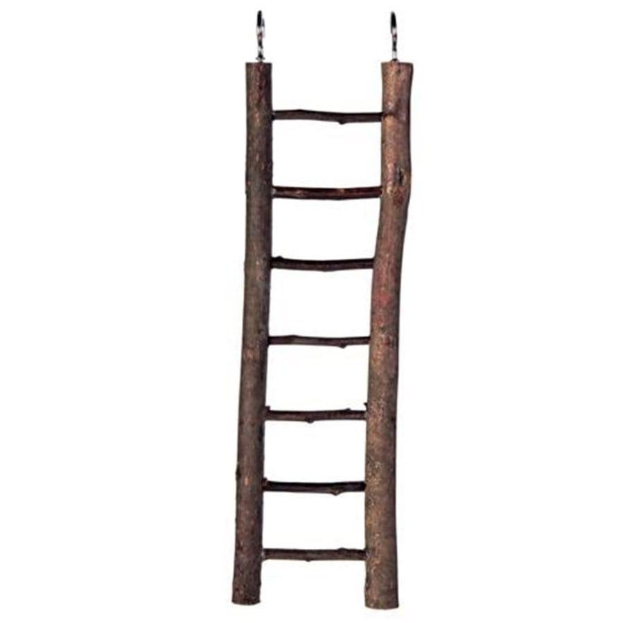 Fågelleksaker - Trixie Wooden Ladder 7 rungs/30cm - TX5880