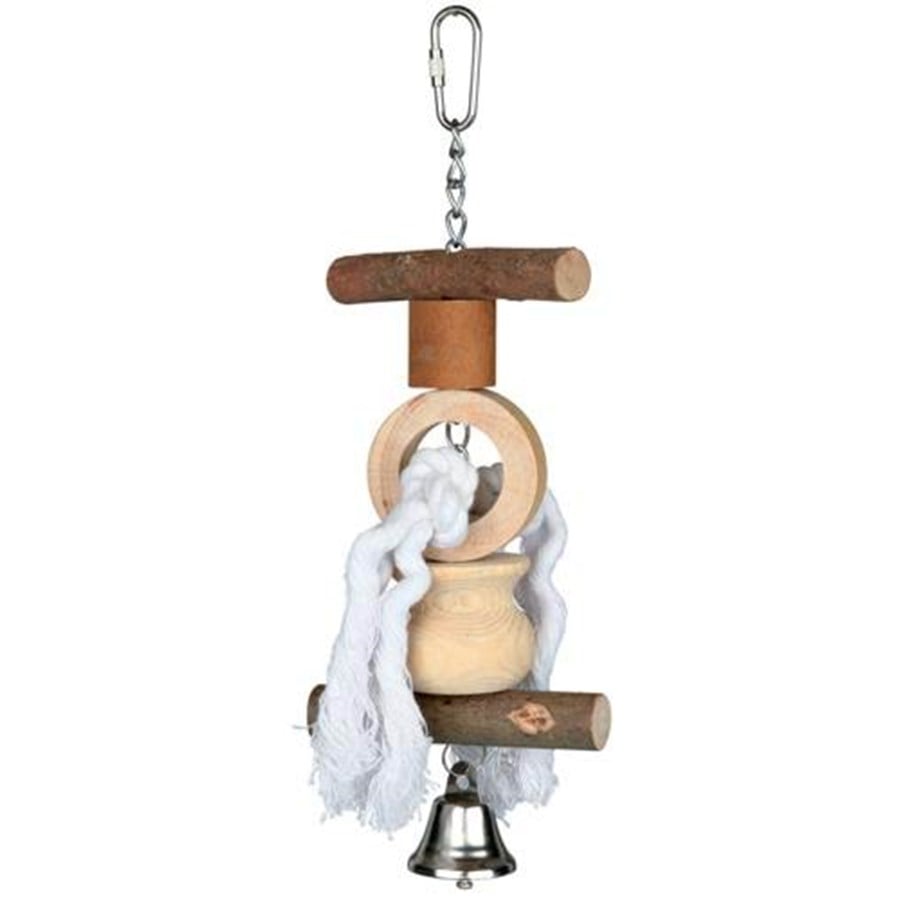 Fågelleksaker - Trixie Wooden Toy 20 cm - TX58961
