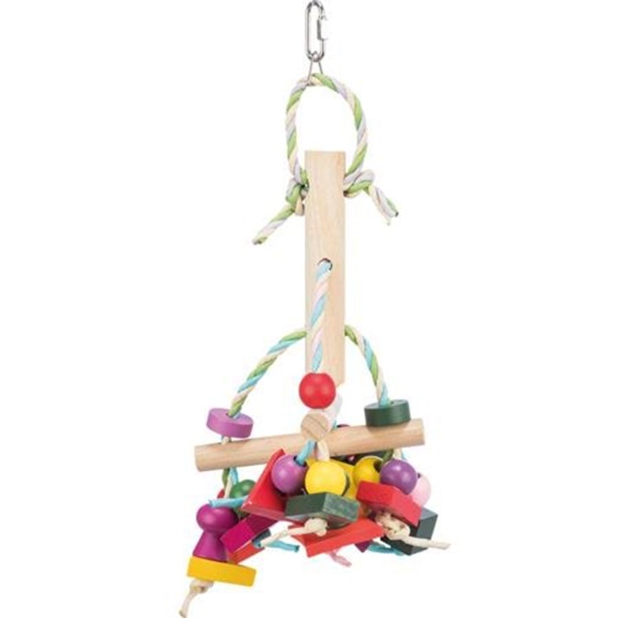 Fågelleksaker - Trixie Wooden Toy 31 cm - TX58963