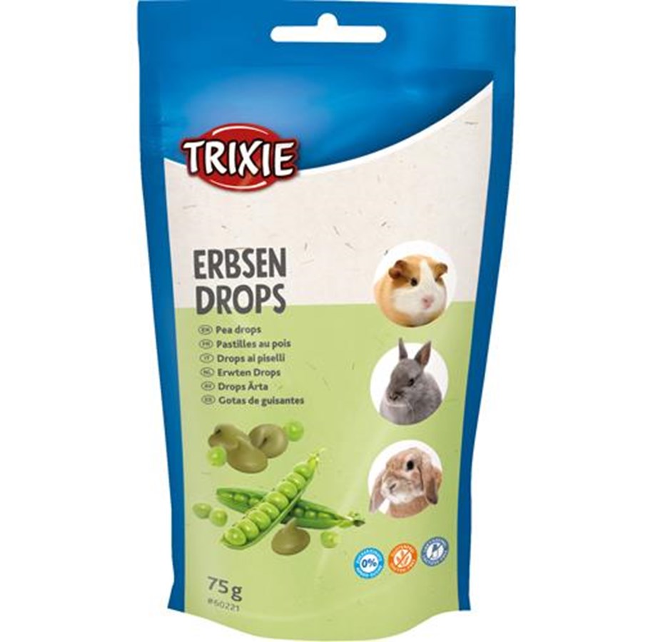 Gnagare - Trixie Pea Drops 75g - TX60221