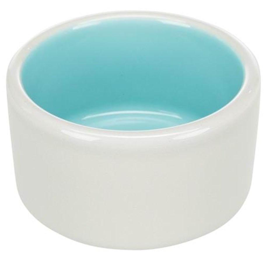 Gnagare - Trixie CERAMIC BOWL - 100ml 7.5cm (Assorted Colors) - TX6066