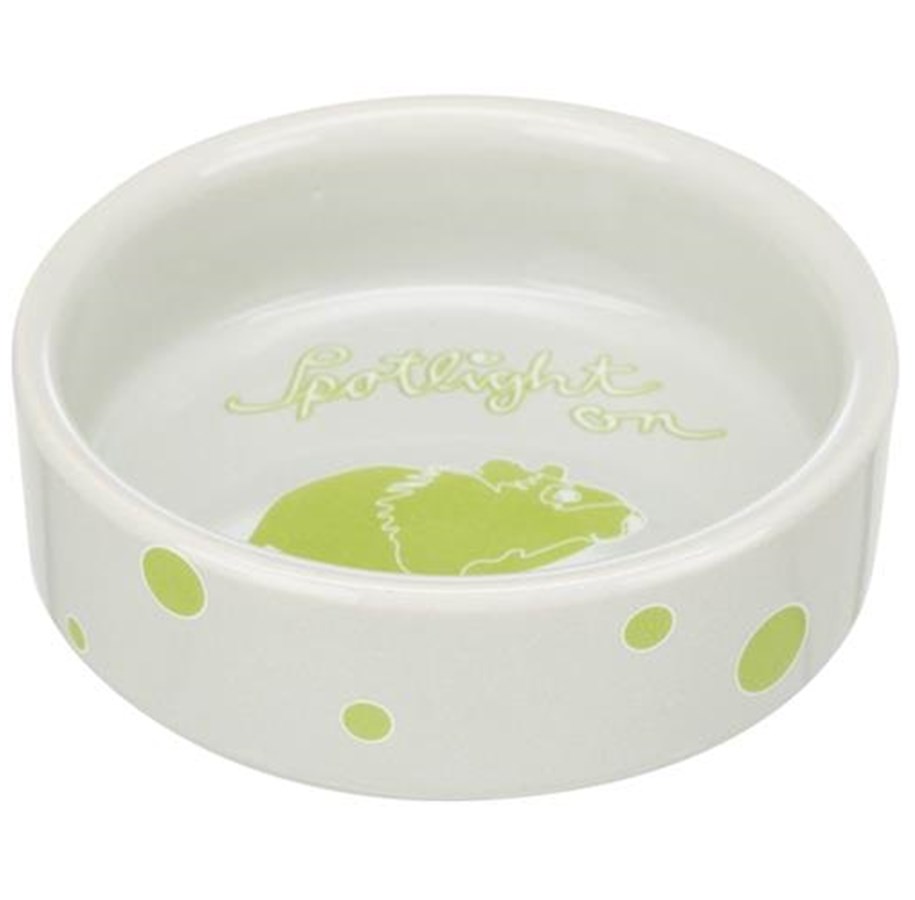 Gnagare - Trixie Ceramic Bowl hamster 90 ml/ø 8 cm assorted colours - TX60737