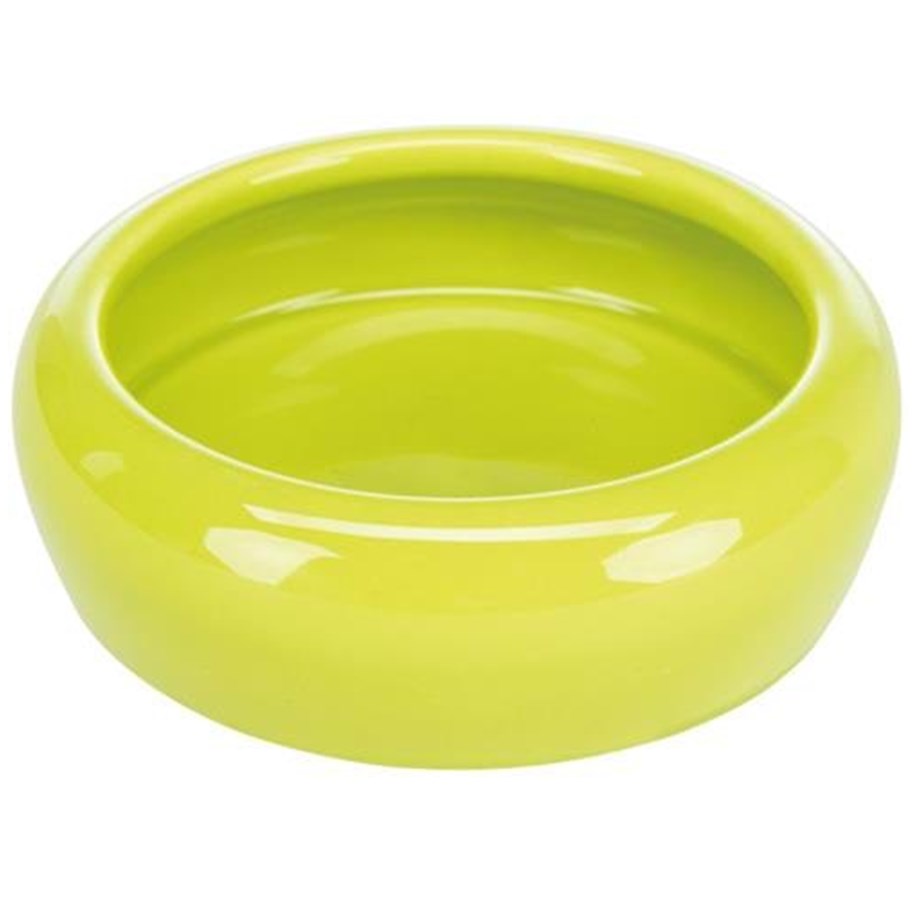Gnagare - Trixie Ceramic Bowl 100ml/ø10cm assorted colours - TX60741