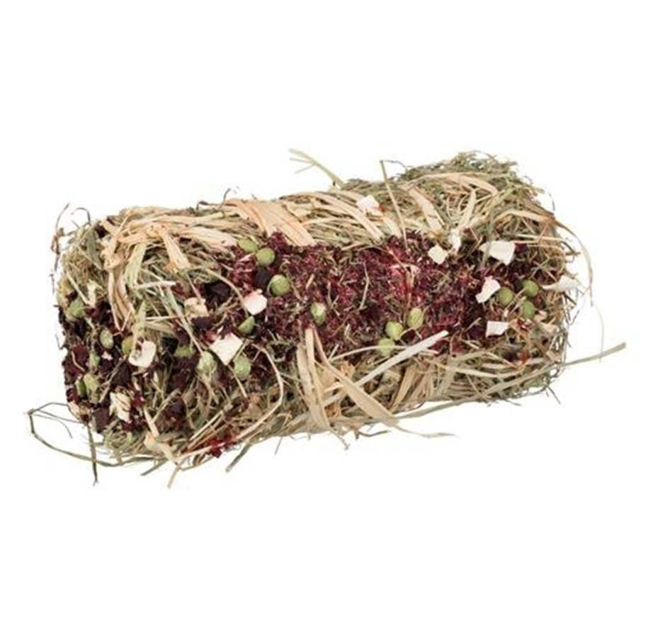 Gnagare - Trixie Hay Bale with Beetroot and Parsnip ø 10 × 18 cm 200g - TX60795