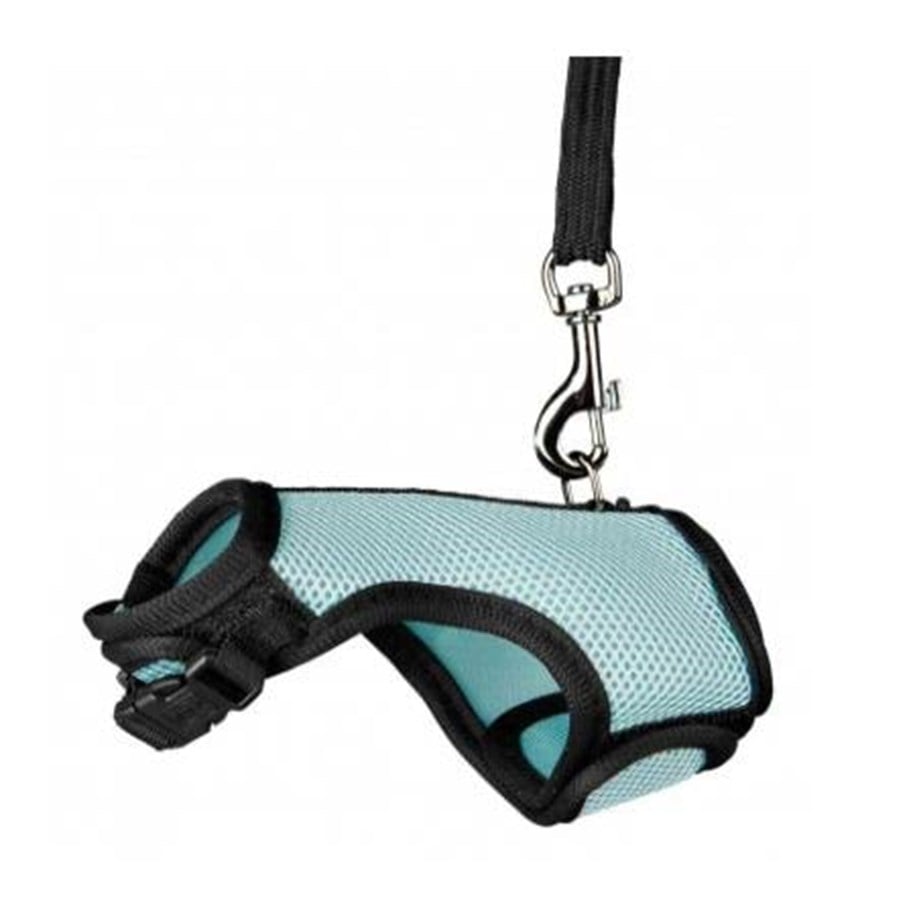Gnagare - Trixie Soft Harness with Lead 12 - 18 cm assorted colours - TX61511