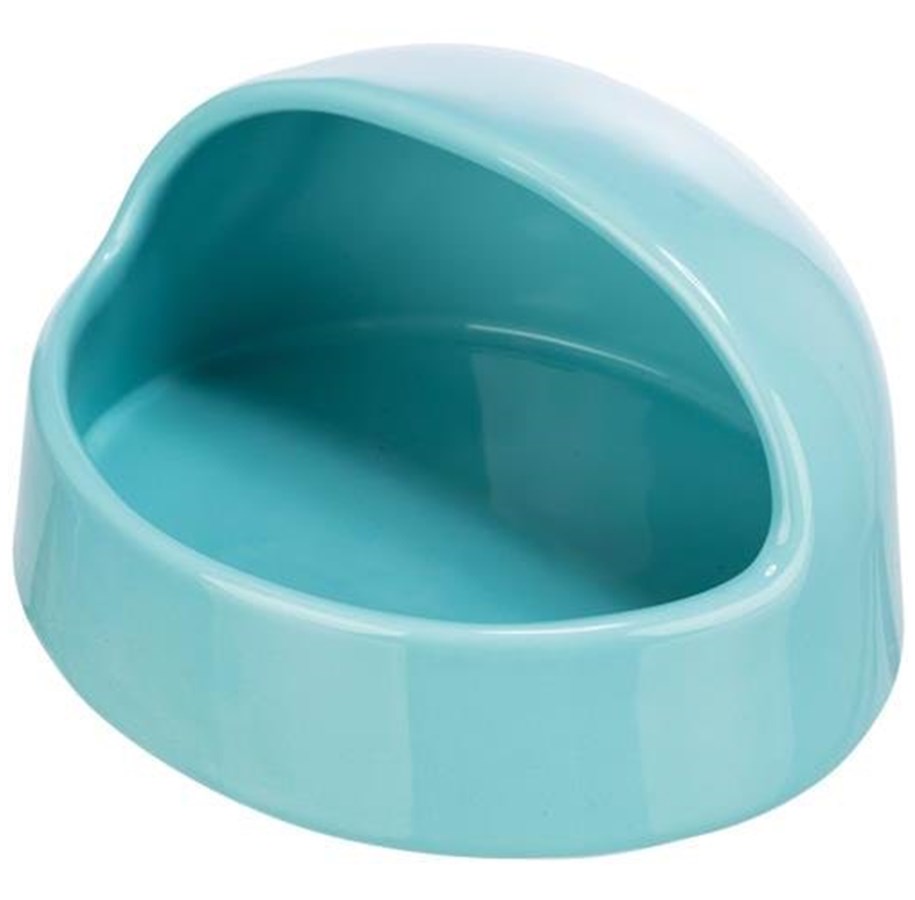 Gnagare - Trixie Sand bath mice/hamster ceramic 16 × 8 × 14 cm turquoise - TX63008
