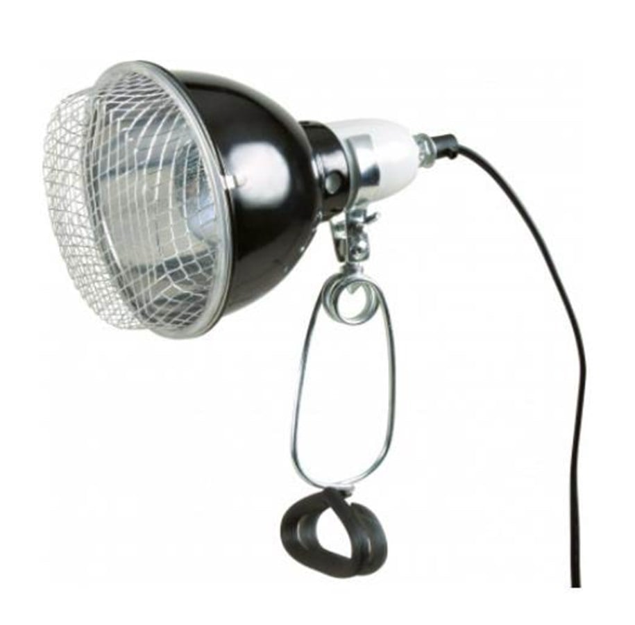 Uppvärmning/Ljus - Trixie Reflector Clamp Lamp with safety guard 100W ø 14 x 17mm - TX76070