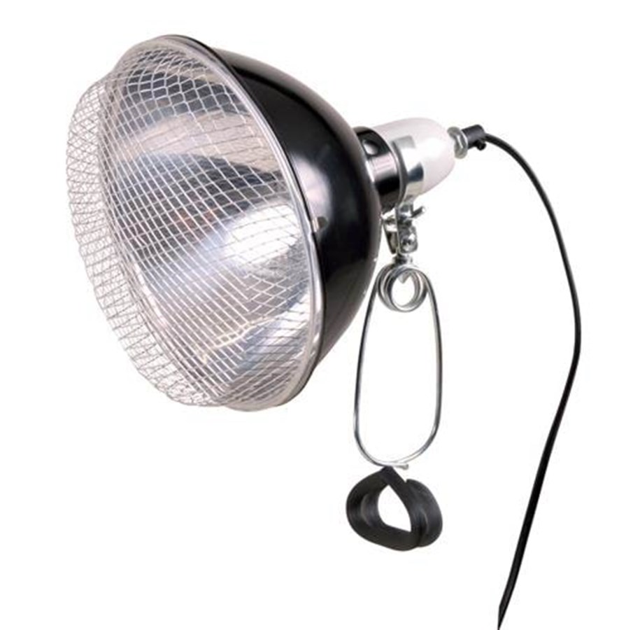 Uppvärmning/Ljus - Trixie Reflector Clamp Lamp with safety guard 250W ø 21 x 19mm - TX76071