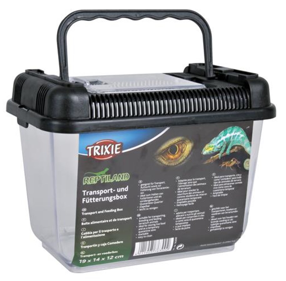 Terrarium och tillbehör - Trixie Transport and Feeding Box 19x14x12 assorted colours - TX76300