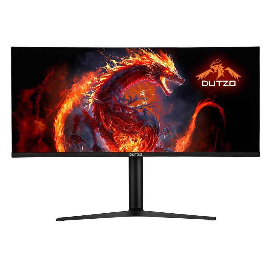 Skärm - 34" DUTZO G34-QG34RWI - 3440×1440 (WQHD) - 165 Hz - Nano IPS - Curved - G34-QG34RWI