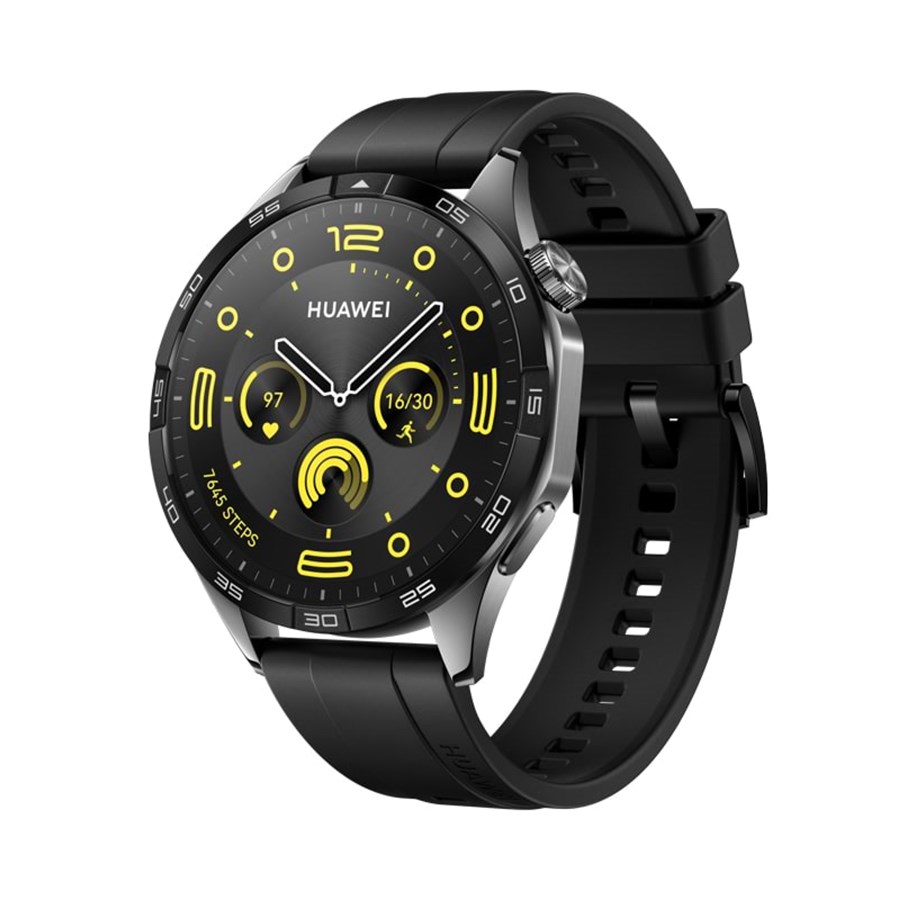 Pulsmätare & Stegräknare - Huawei Klocka GT4 46mm - Svart - 55020BGS