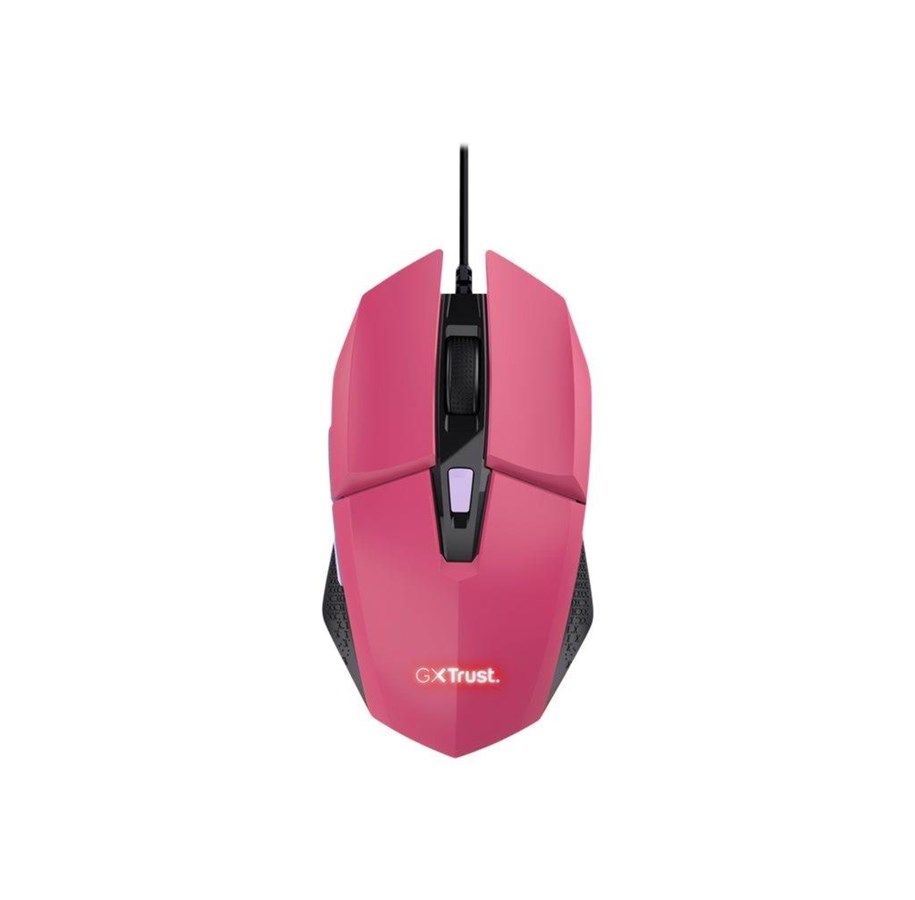 Mus - Trust Gaming GXT 109P Felox - Mouse - 6 knappar - Pink - 25068