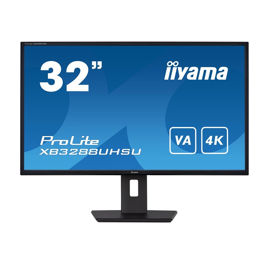 Skärm - 32" iiyama ProLite XB3288UHSU - 3840x2160 (4K) - 60Hz - VA - XB3288UHSU-B5