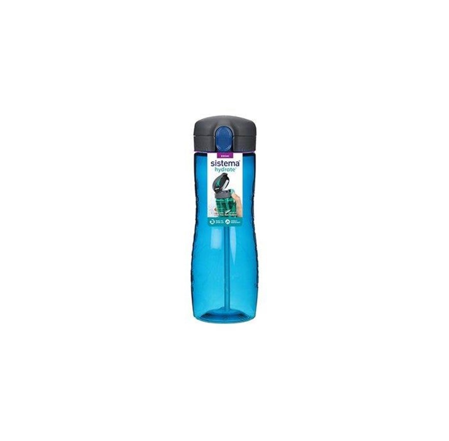 Kökstillbehör - Sistema TRITAN QUICK FLIP BOTTLE 800 ML - Blue - 630-9414202063007