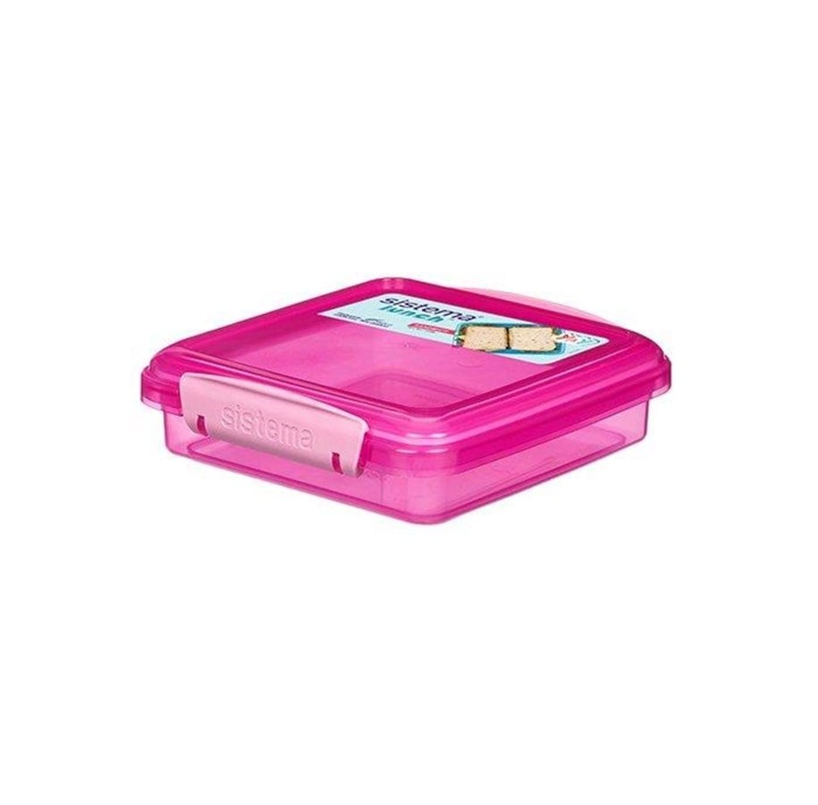 Kökstillbehör - Sistema SANDWICH BOX LUNCH 450ML - Pink - 31646-9414202316462