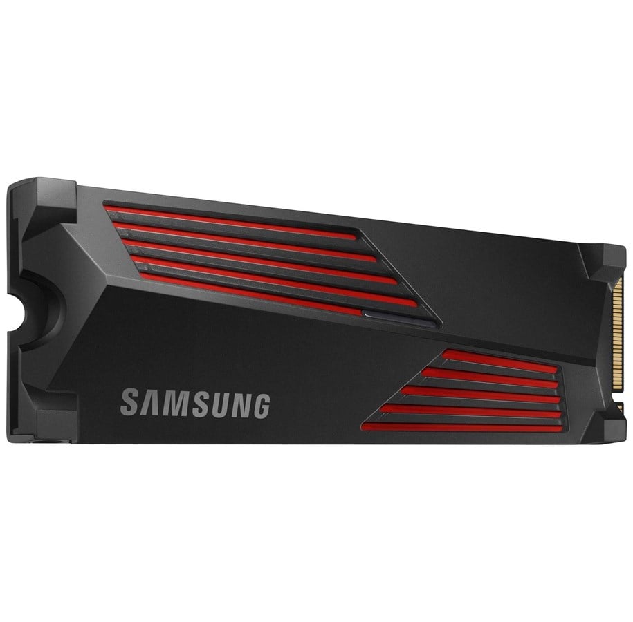 SSD - Samsung 990 Pro SSD - 4TB - Med värmespridare - M.2 2280 - PCIe 4.0 *DEMO* - MZ-V9P4T0CW / GW