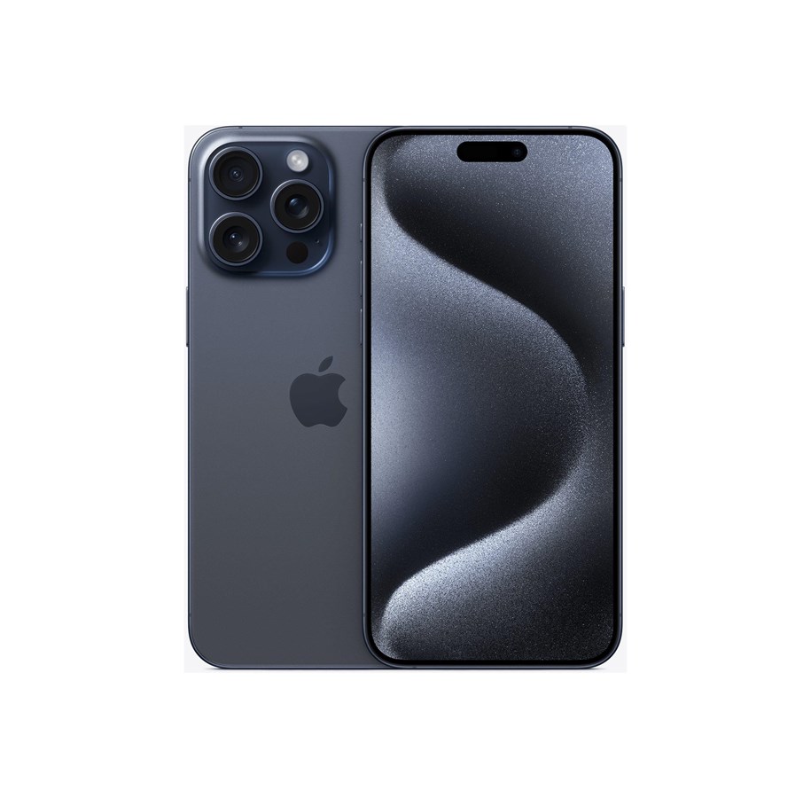 Mobile - Apple iPhone 15 Pro Max 1TB - Blue Titanium - MU7K3QN/A
