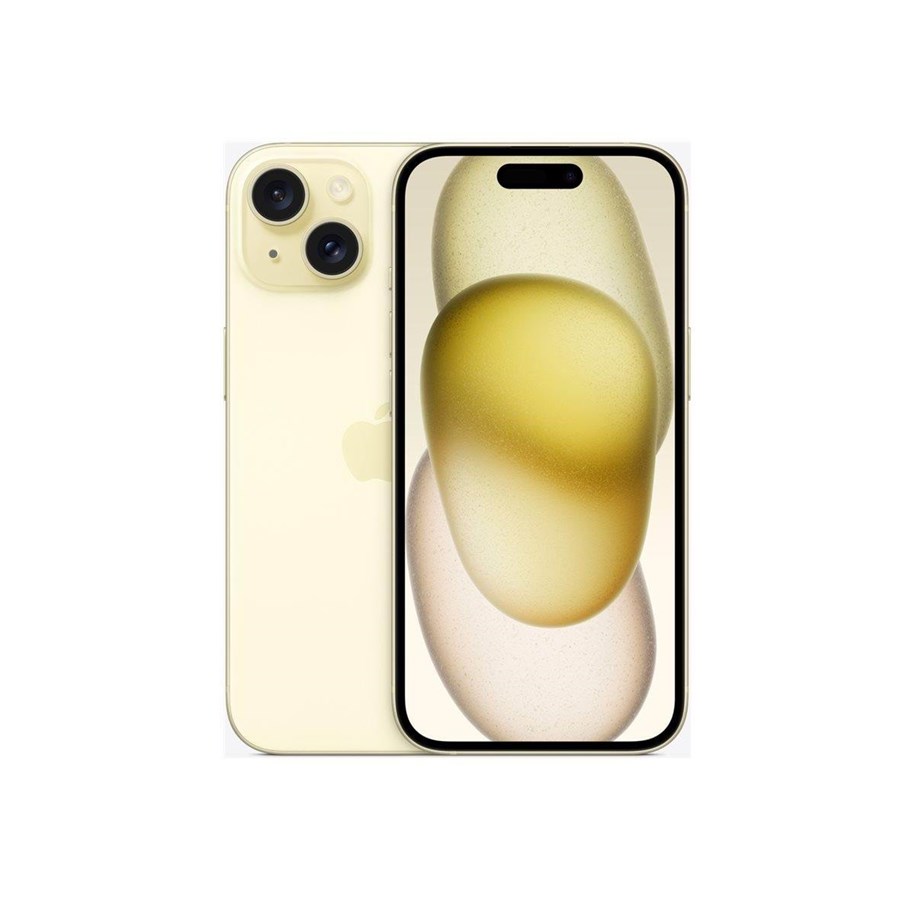 Mobile - Apple iPhone 15 128GB - Yellow - MTP23QN/A