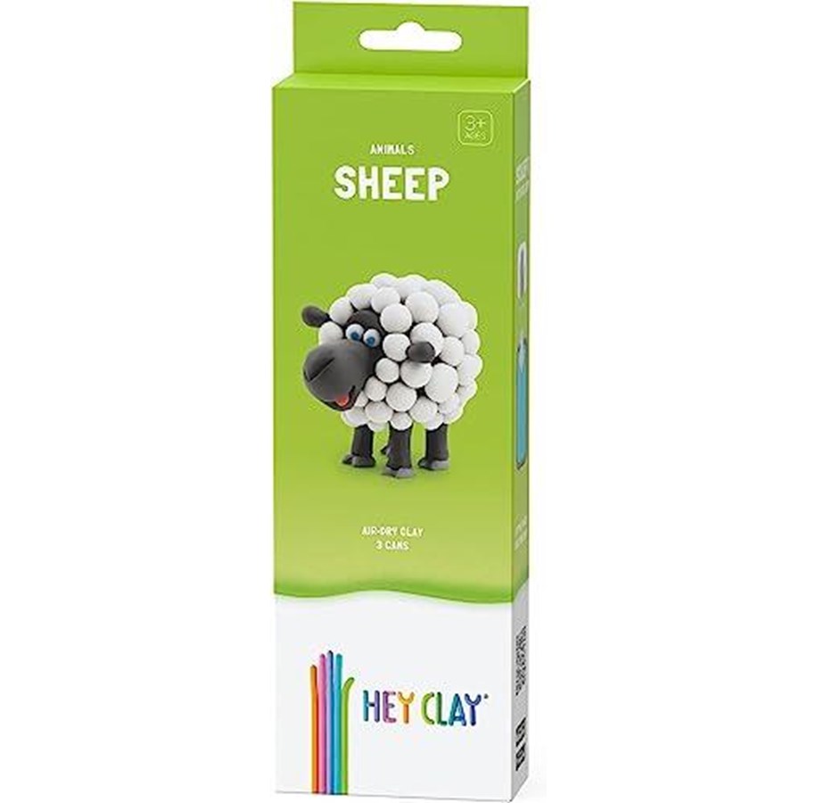 Byggset - Tomy Hey Clay - Diy Animals (Sheep) - 5011666736054