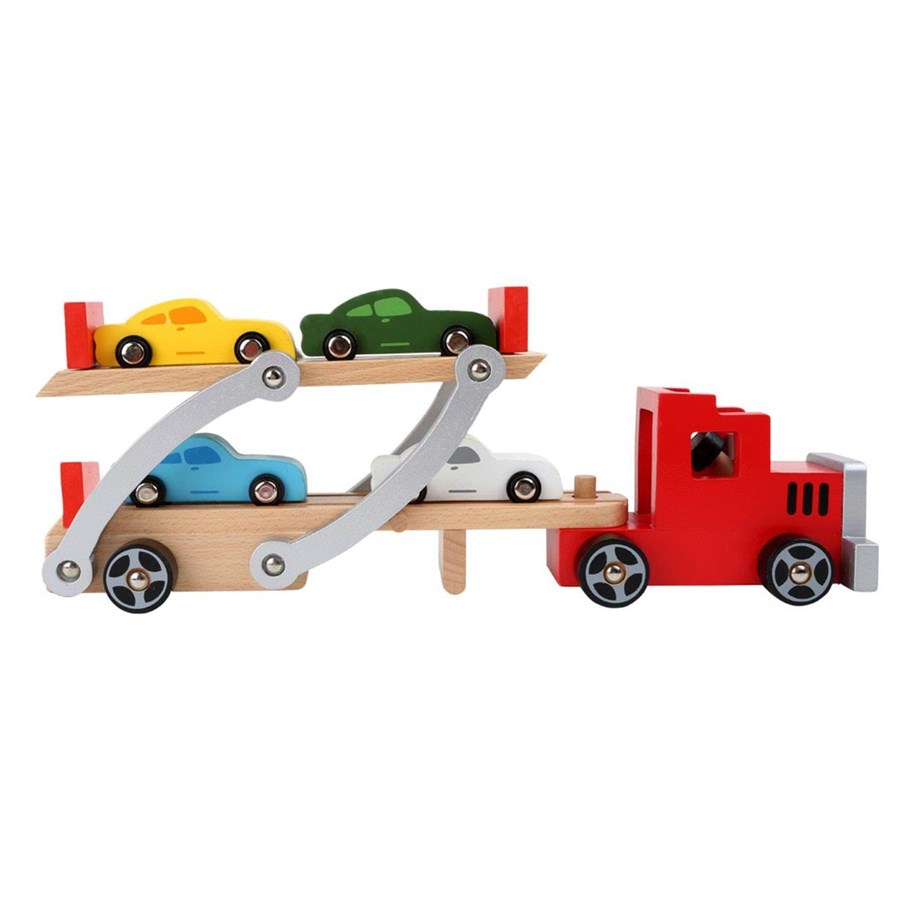 Träleksaker - Small Foot - Car Transport Vehicle - 4222