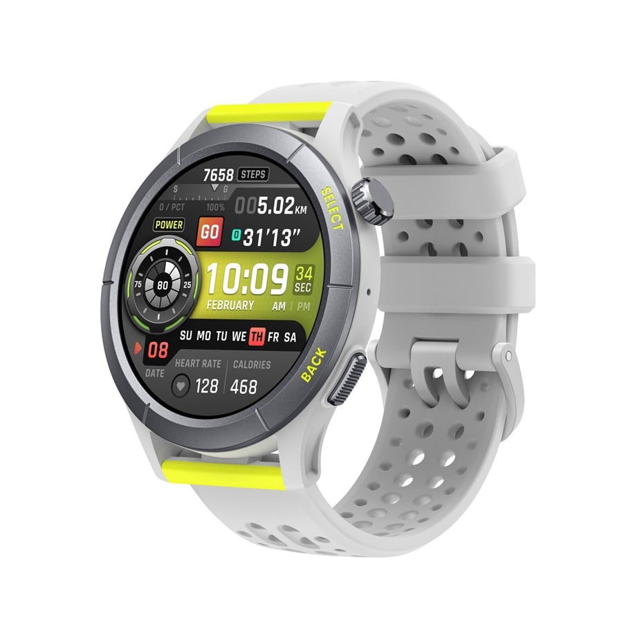 Pulsmätare & Stegräknare - Amazfit Cheetah (Round) 47mm - Speedster Grey - W2294TY1N
