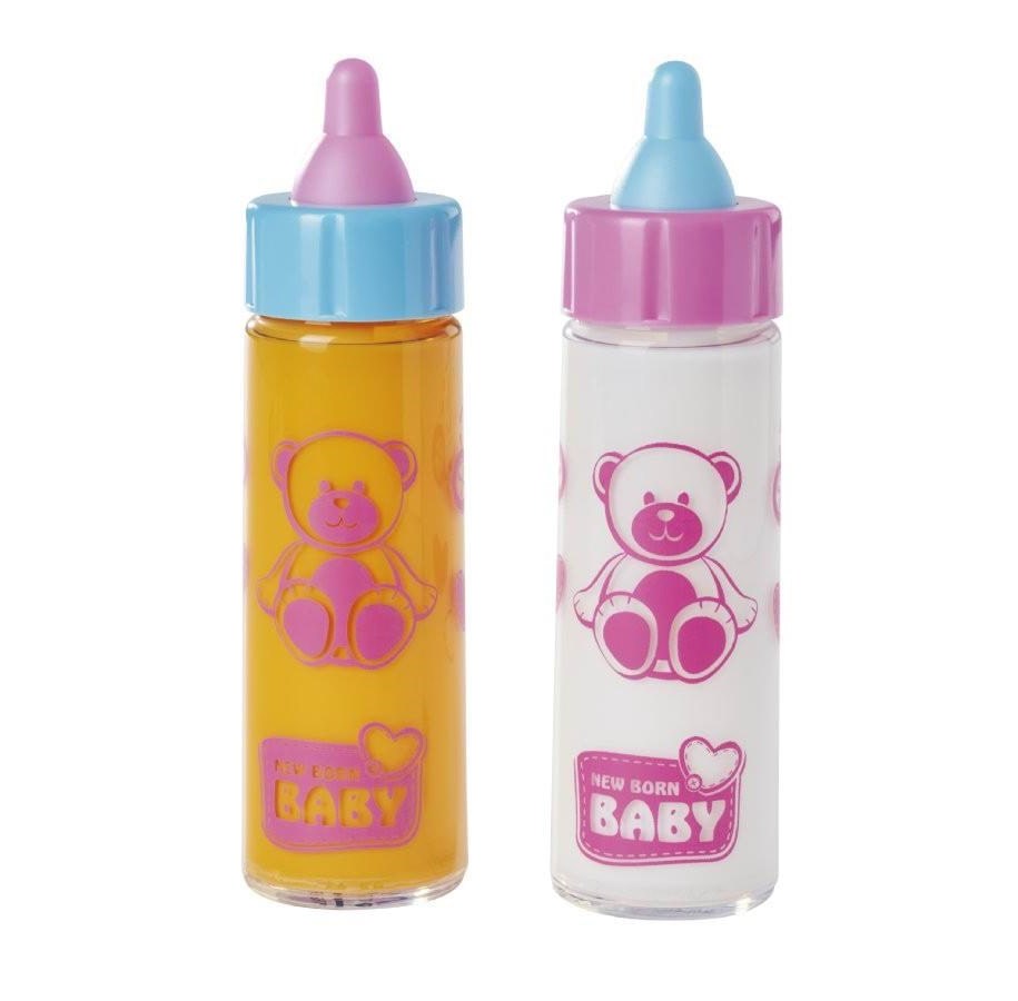 Docka, bamse och tillbehör - Simba New Born Baby - Magic Bottle - 105560011