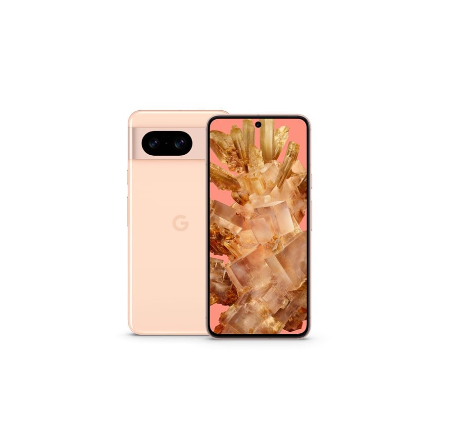 Mobile - Google Pixel 8 128GB/8GB - Rose - GA05856-GB