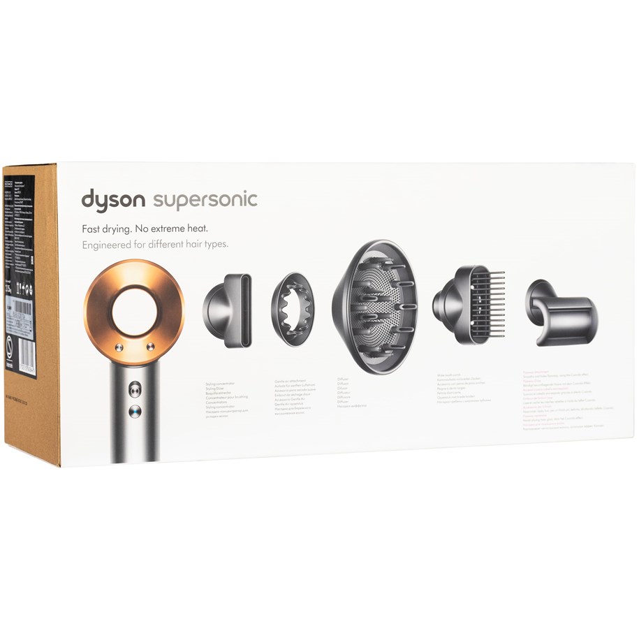 Hårtork - Dyson Hårtork Supersonic HD07 - Nickel/Copper - 389922-01