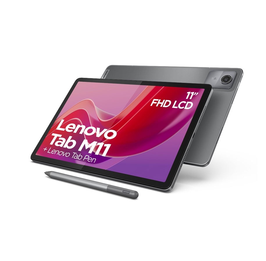 Tablet - Lenovo Tab M11 128GB 4G / LTE - Lunar Grey - ZADB0034SE