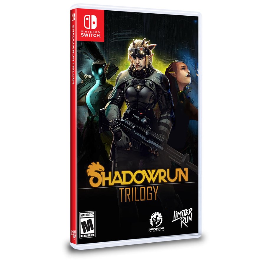 Spel - Shadowrun Trilogy - Nintendo Switch - RPG - 0810105673258
