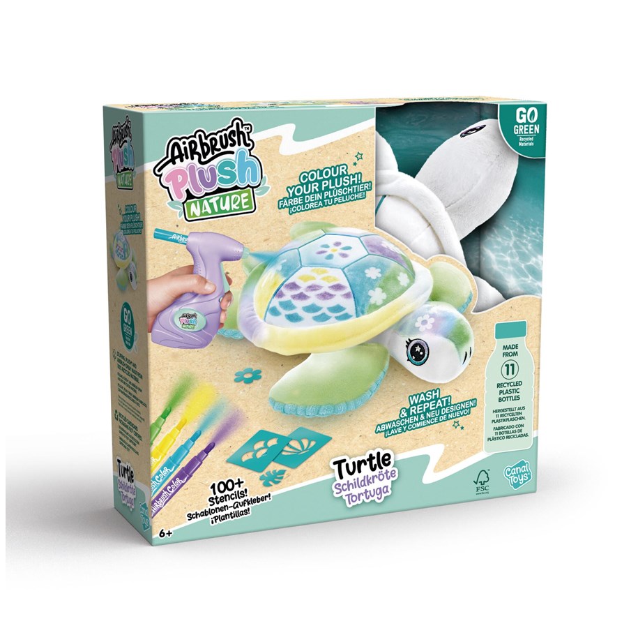 Figure - Airbrush Plush Sköldpadda - 280