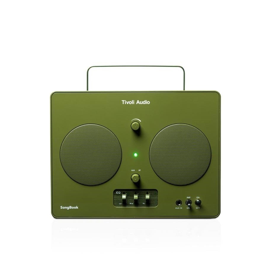 MP3-spelare & Tillbehör - Tivoli Audio SongBook - Green - MP3-spelare - SB-0640-UNL