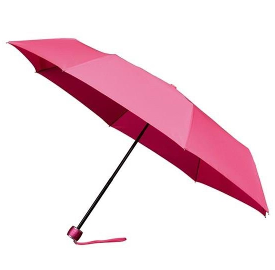 Fritid & Resor - miniMAX IMPLIVA LGF-202-PMS806C umbrella - Pink - LGF-202-PMS806C
