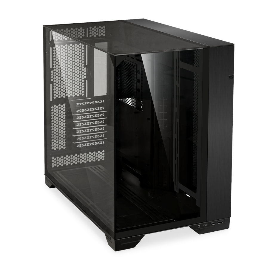 Chassi - Lian Li O11 Vision - Black - Chassi - Miditower - Svart - O11VX